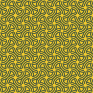 スカーフ（幾何学系デザイン）#34